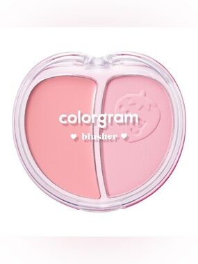Colorgram- TinTin Dory Duo Blusher, Strawberry Duo